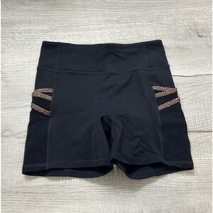 Fabletics Biker Athletic Work Out Shorts - Size Small